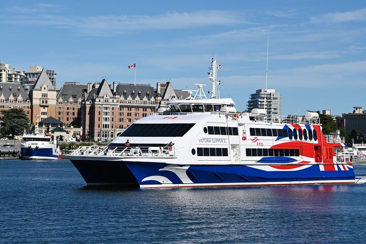 From Seattle: Daytrip by High Speed Ferry to Victoria, BC in